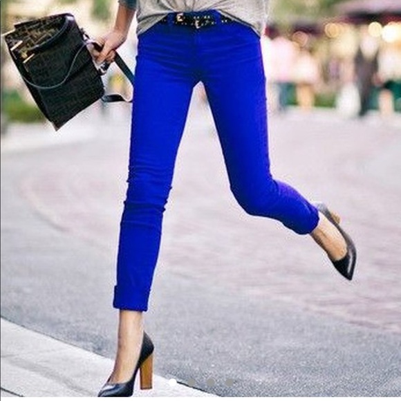 J Brand Denim - J-Brand royal blue jeans